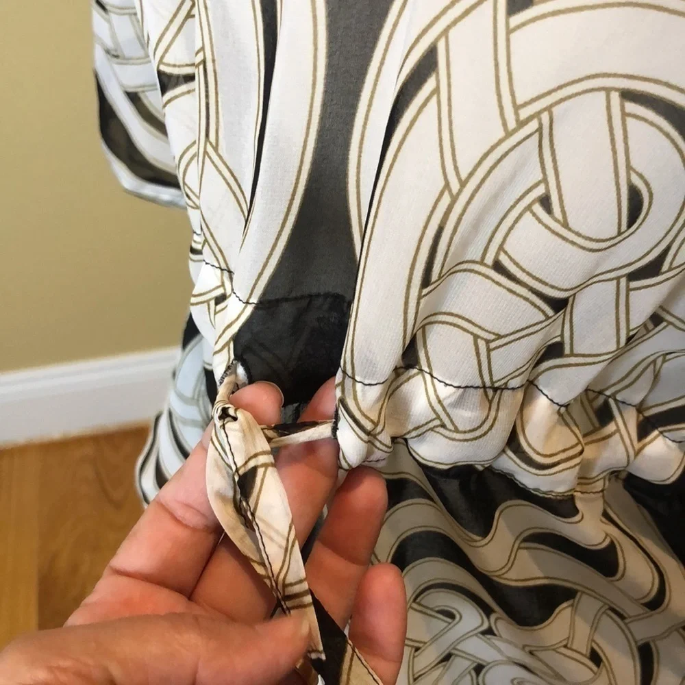 ECHO Printed Caftan Coverup One Size